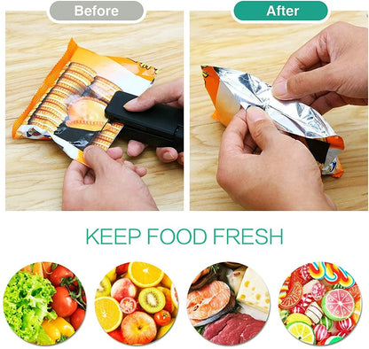 Portable Rechargeable Heat Sealing Machine for Food Storage